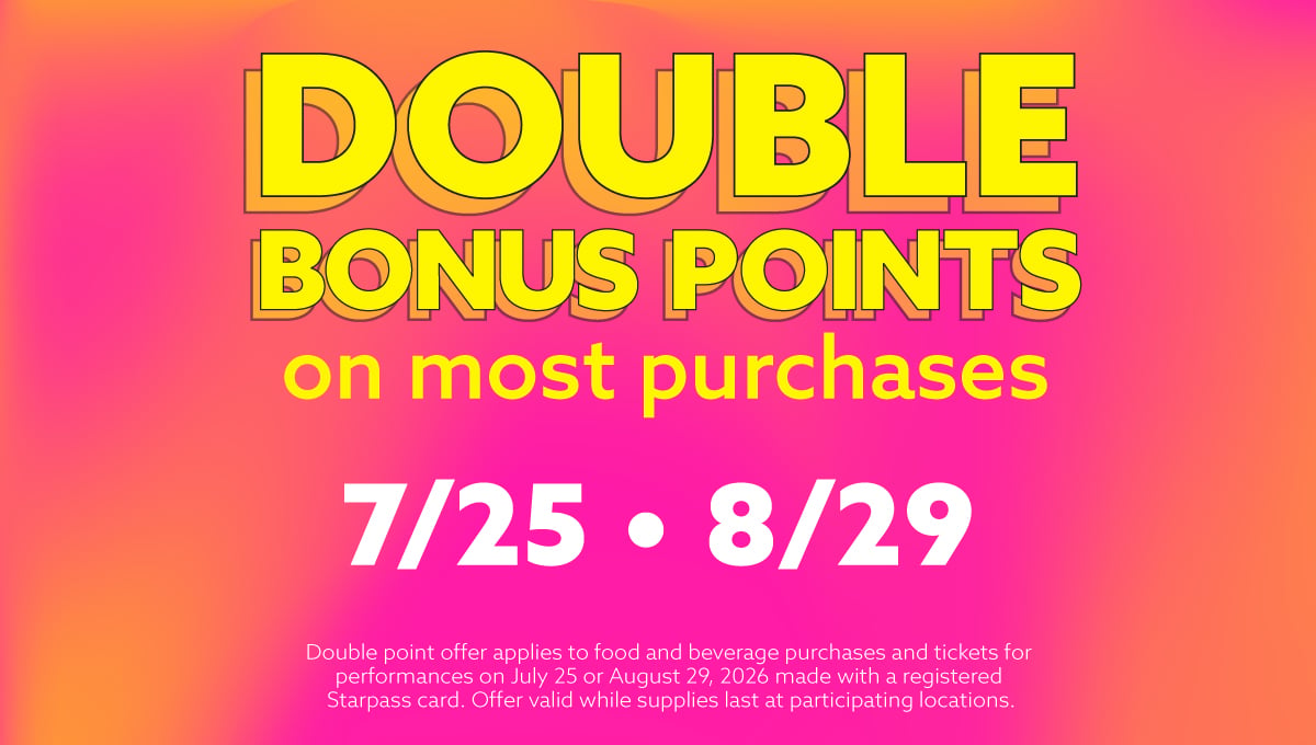 Starpass Saturdays Earn Double Points