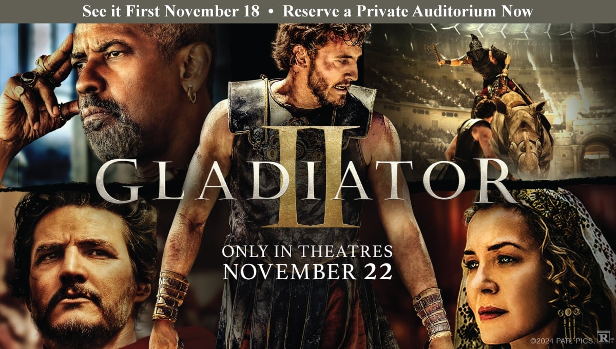 Gladiator II Private Screening at Showcase Cinemas