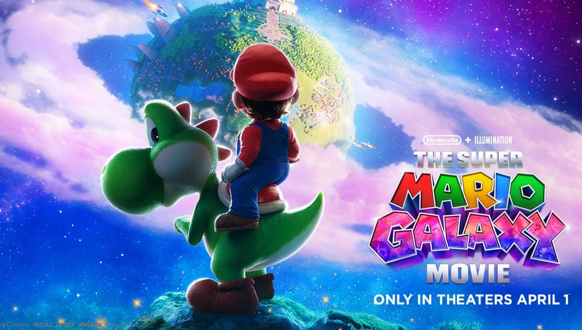 The Super Mario Galaxy Movie. Only in theaters.