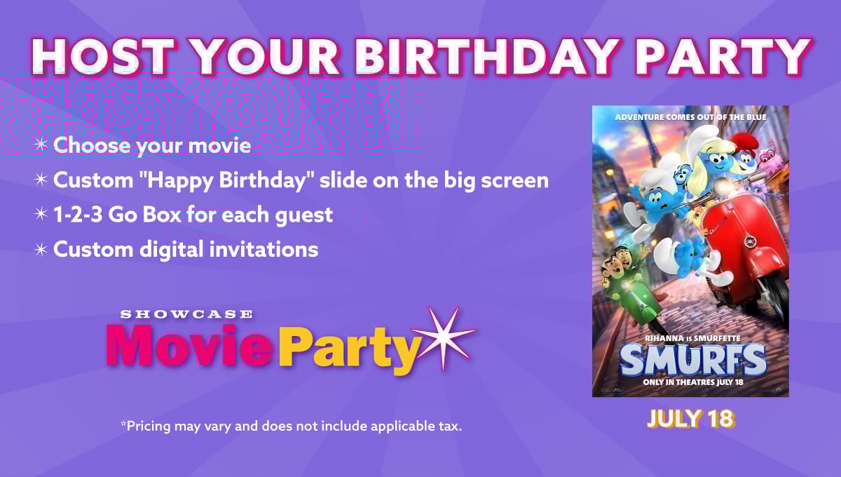 Celebrate with a Movie Birthday Party