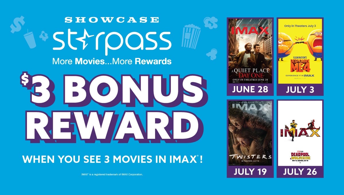 IMAX® + Starpass = Bonus Reward