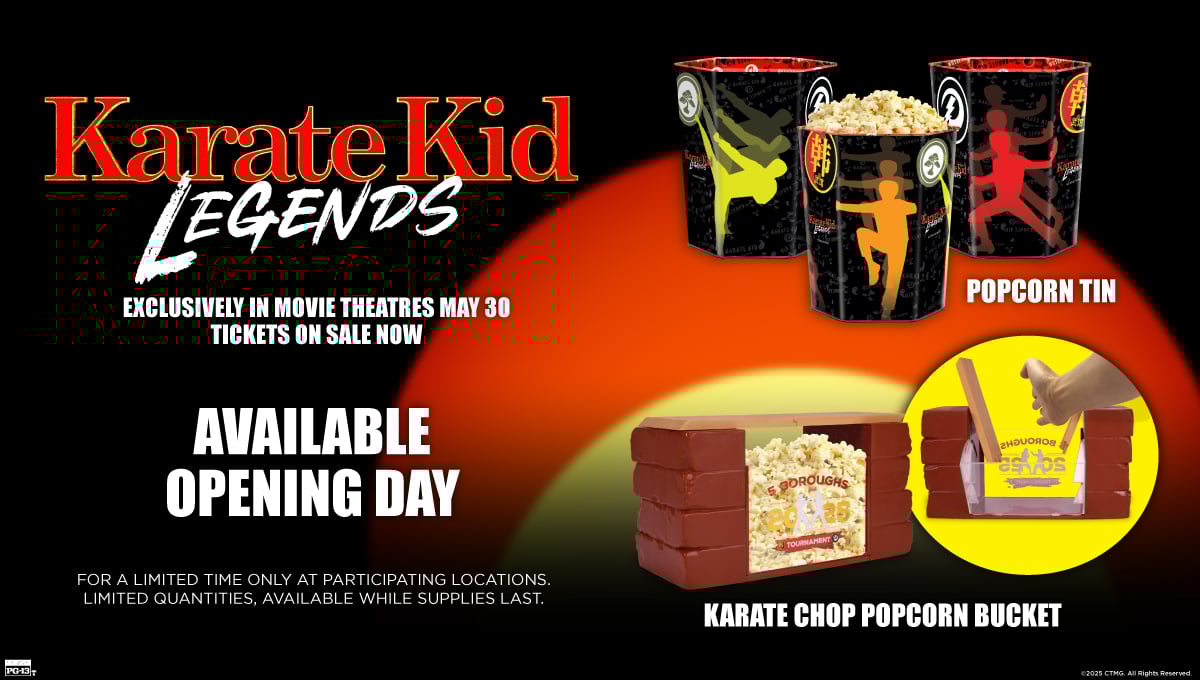 Karate Chop Popcorn Bucket