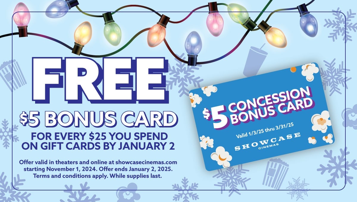 $5 BONUS CARD