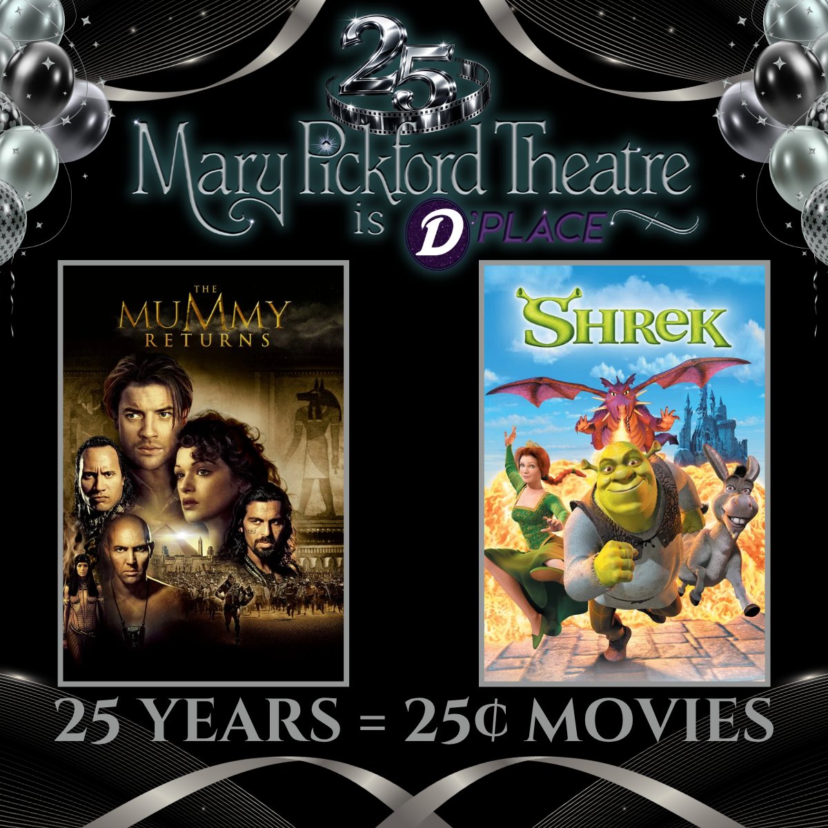 Pickford 25th Movies 1