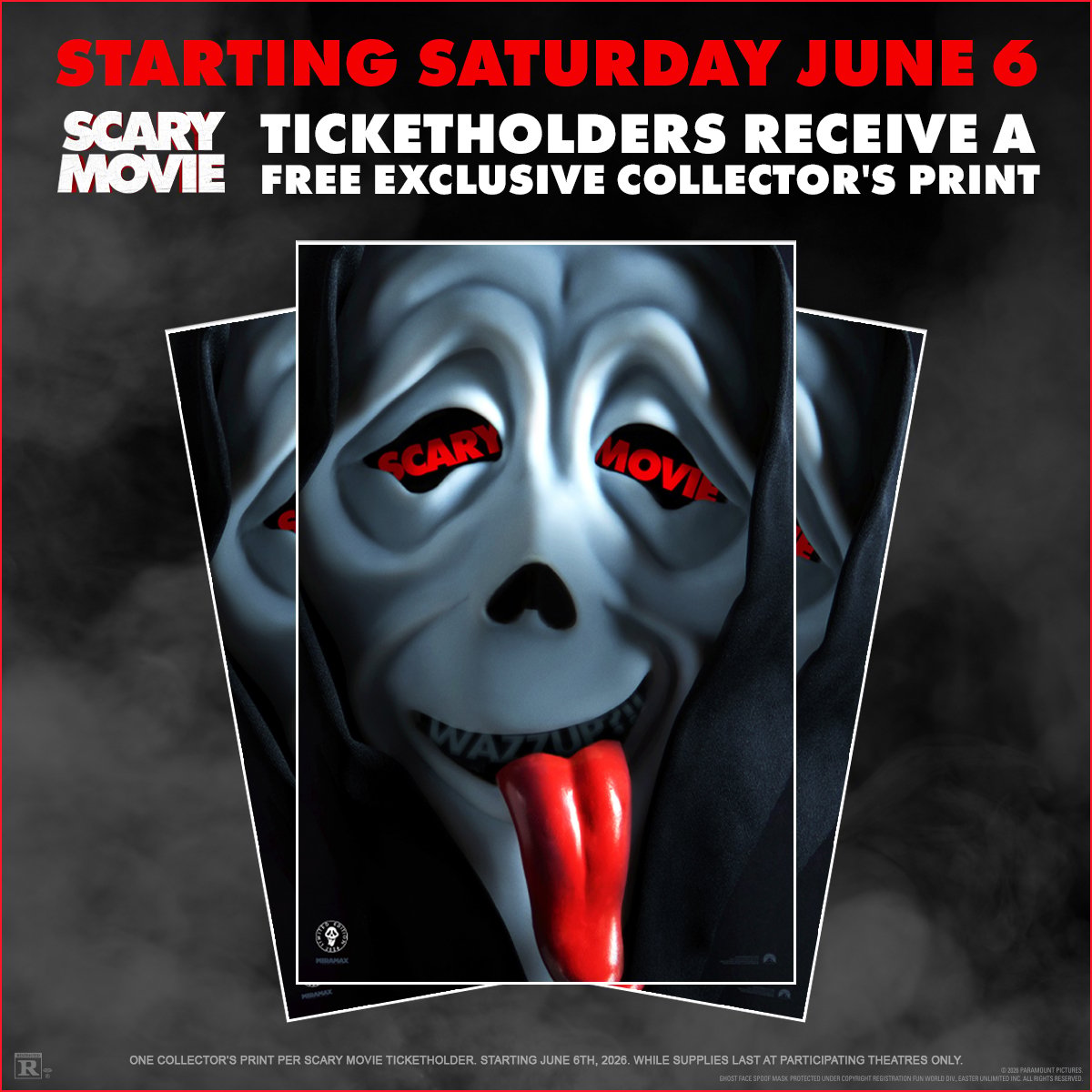 Scary Movie Collectors Print