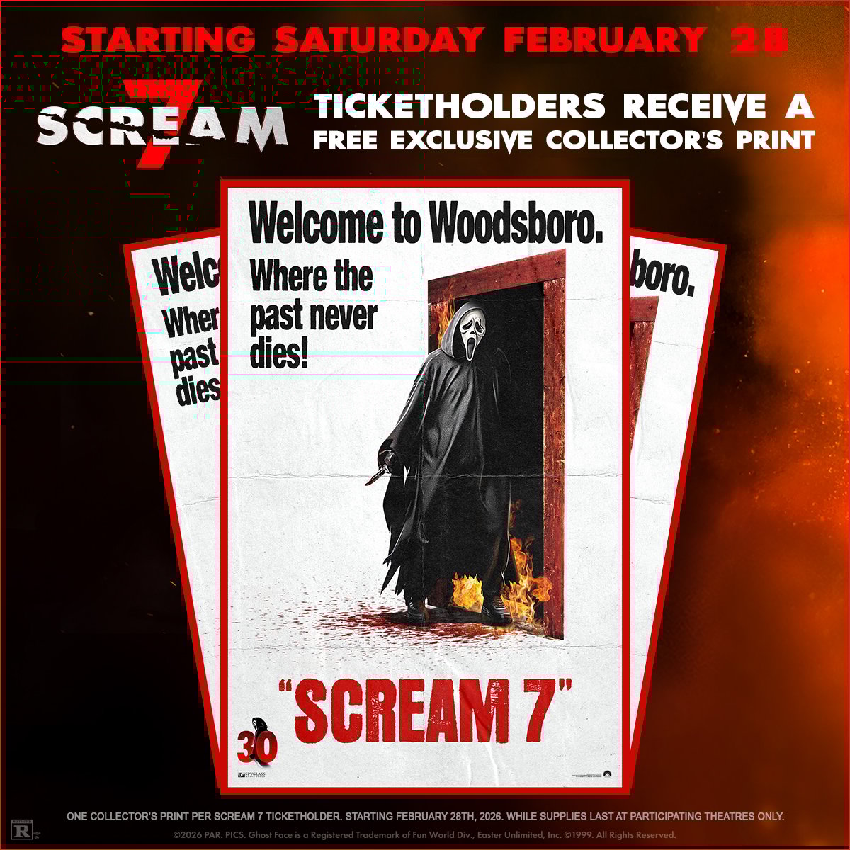 Scream 7 Collector's Print
