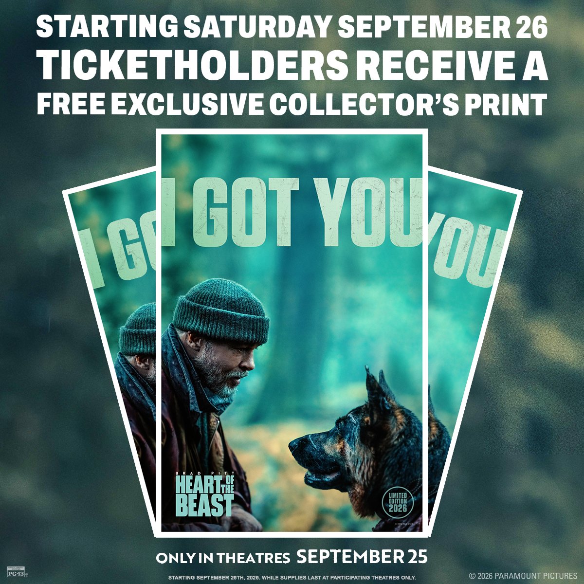 Heart of the Beast Collector's Print Week 1