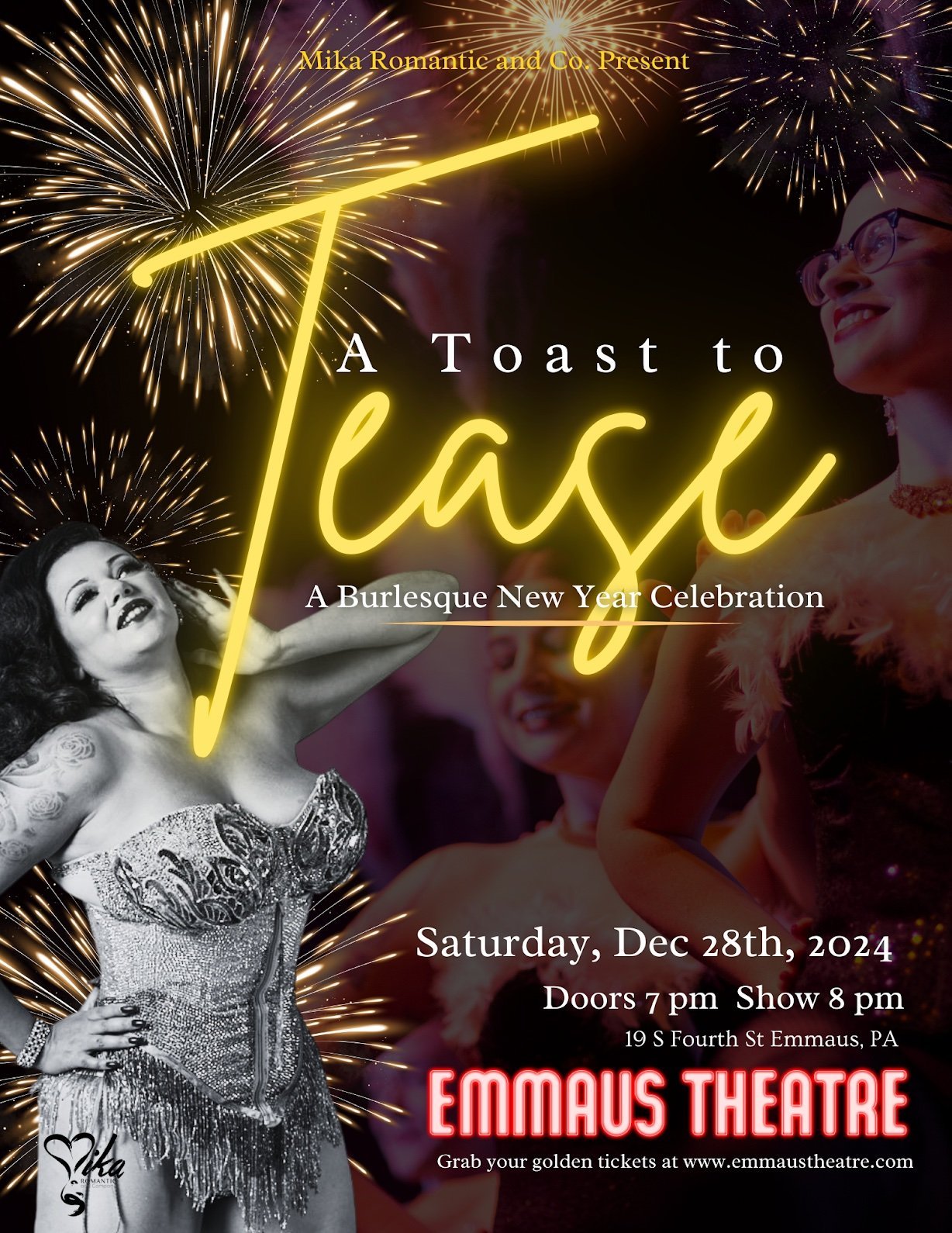 A Toast to Tease: A Burlesque New Year Celebration