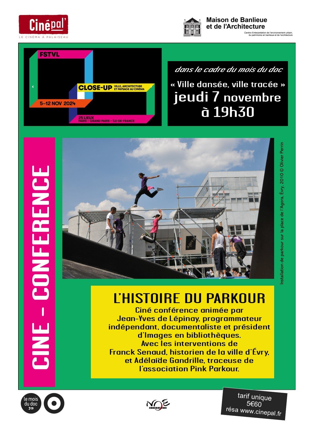 Festival Close-Up : L’HISTOIRE DU PARKOUR