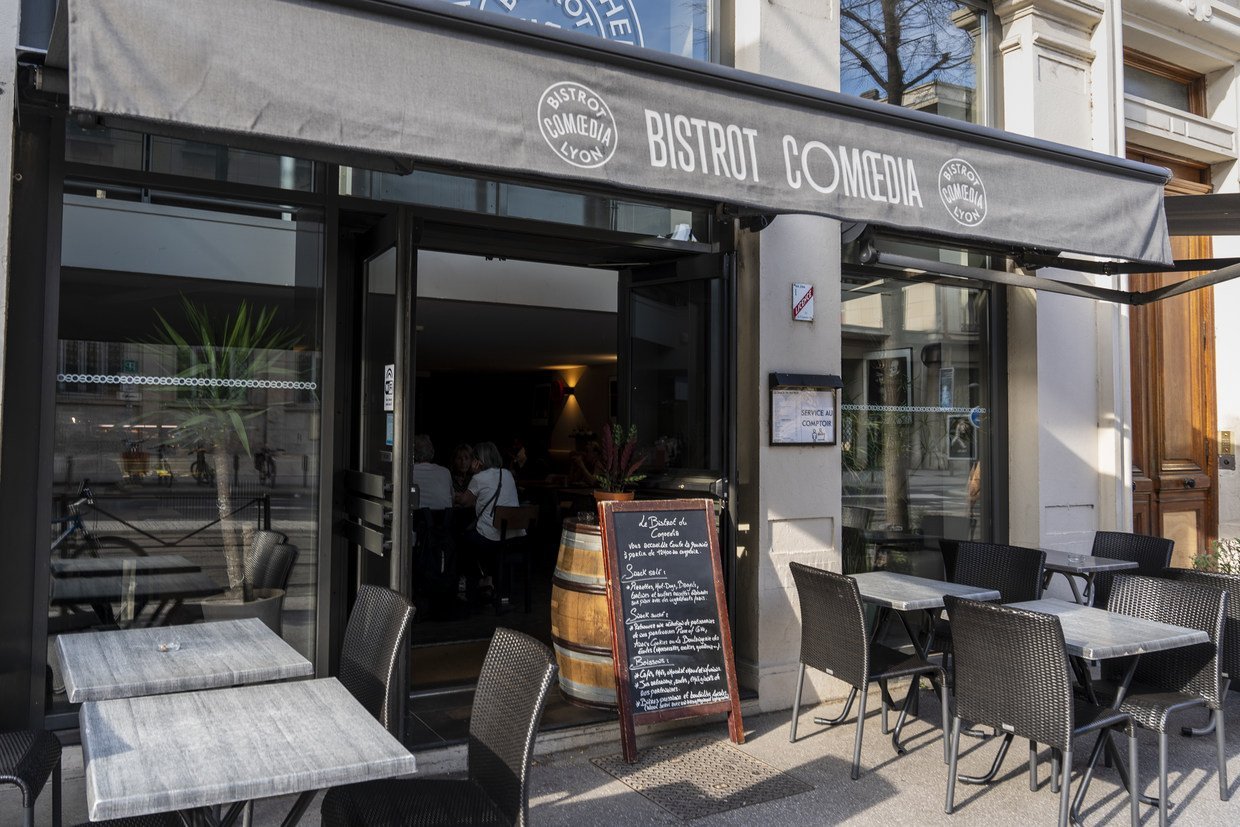 Façade du Bistrot du Comoedia