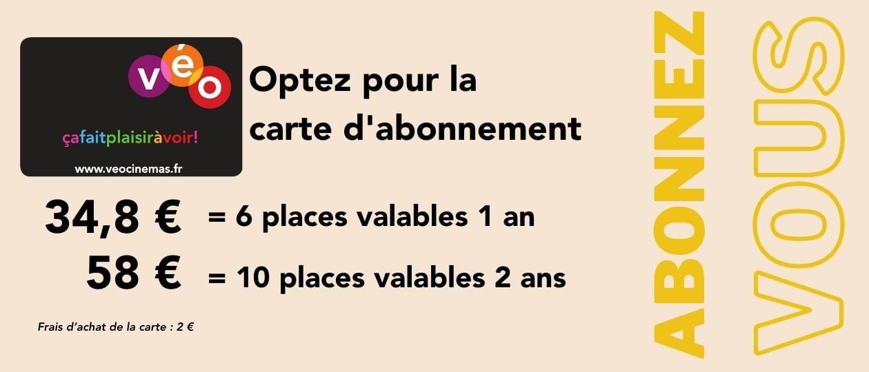 Carte d'abonnement Véo