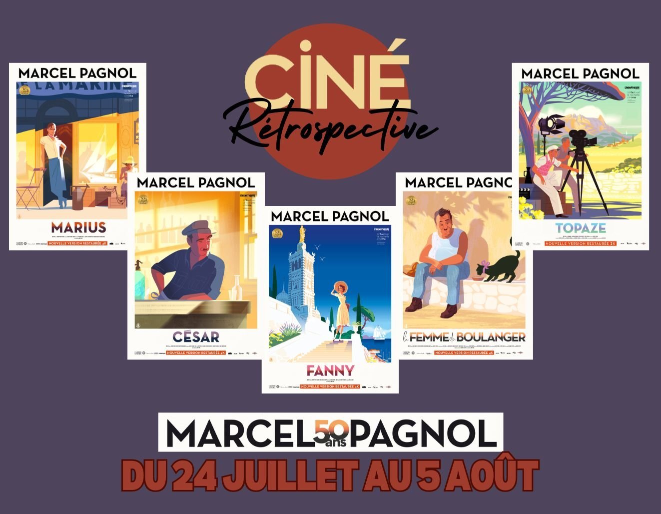 Rétrospective Marcel Pagnol