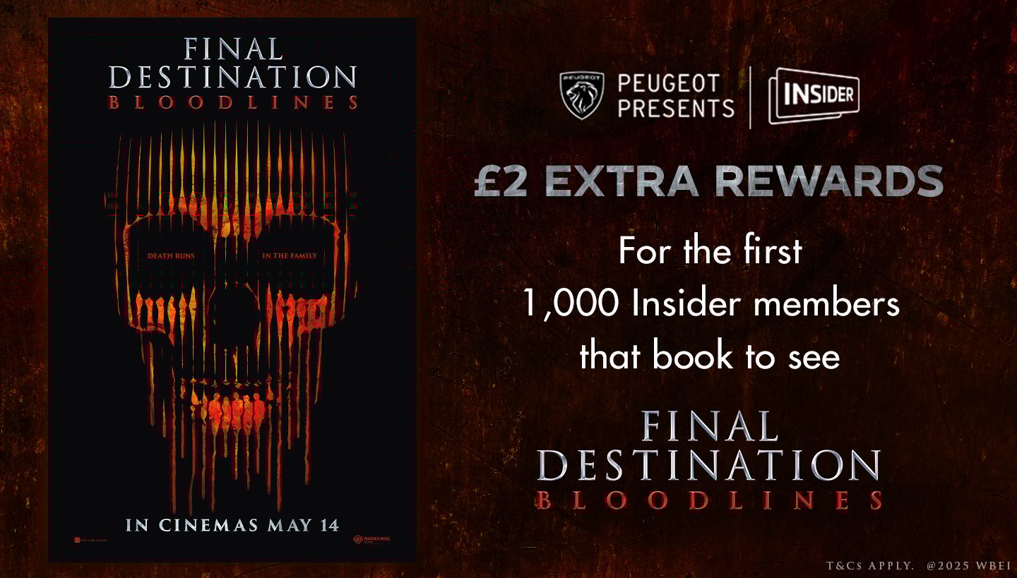 Earn extra £2 rewards with Final Destination: Bloodlines