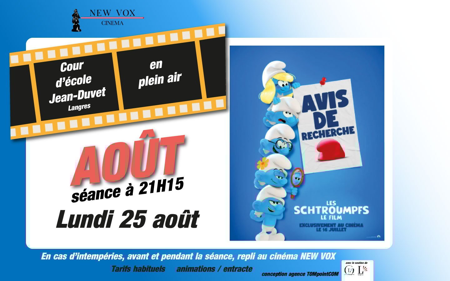 Ciné Plein Air 'Les Schtroumpfs'