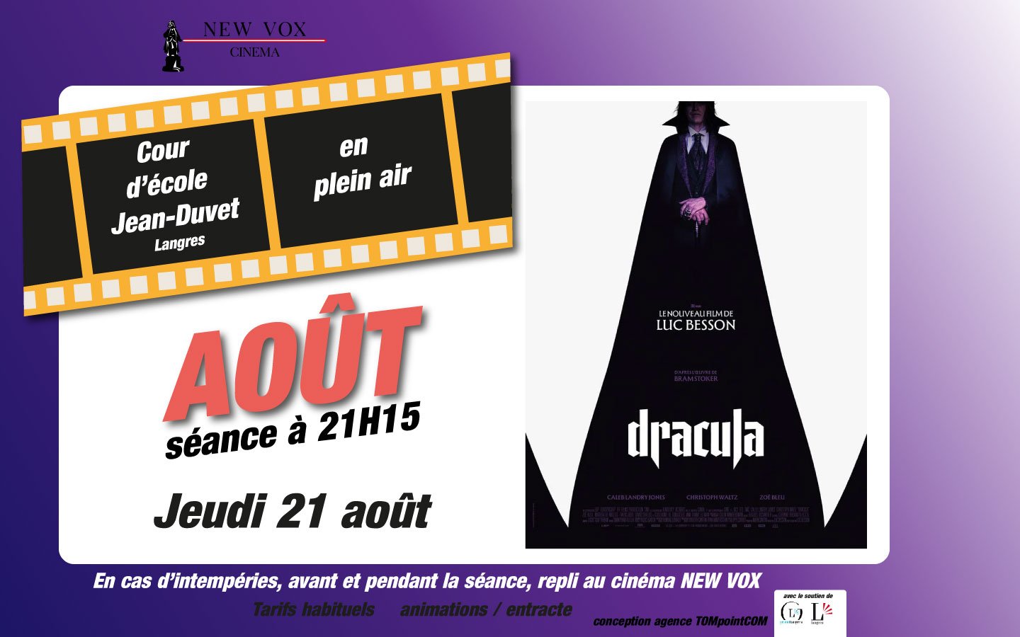 Ciné Plein Air 'Dracula'