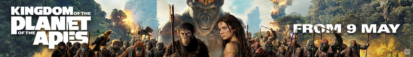 Kingdom of the Planet of the Apes - Banner