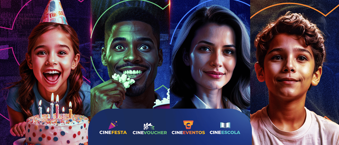 Você nunca usou um cinema assim, mesmo!