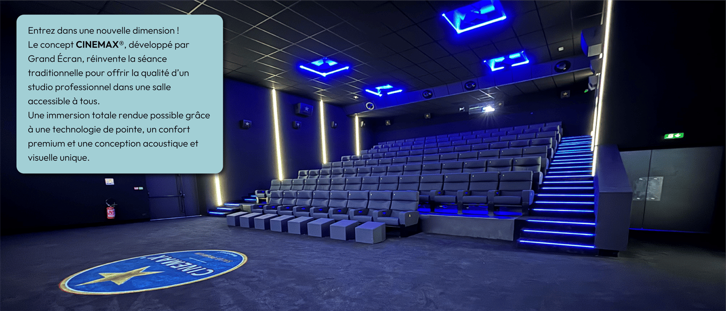 Salle Premium Cinémax