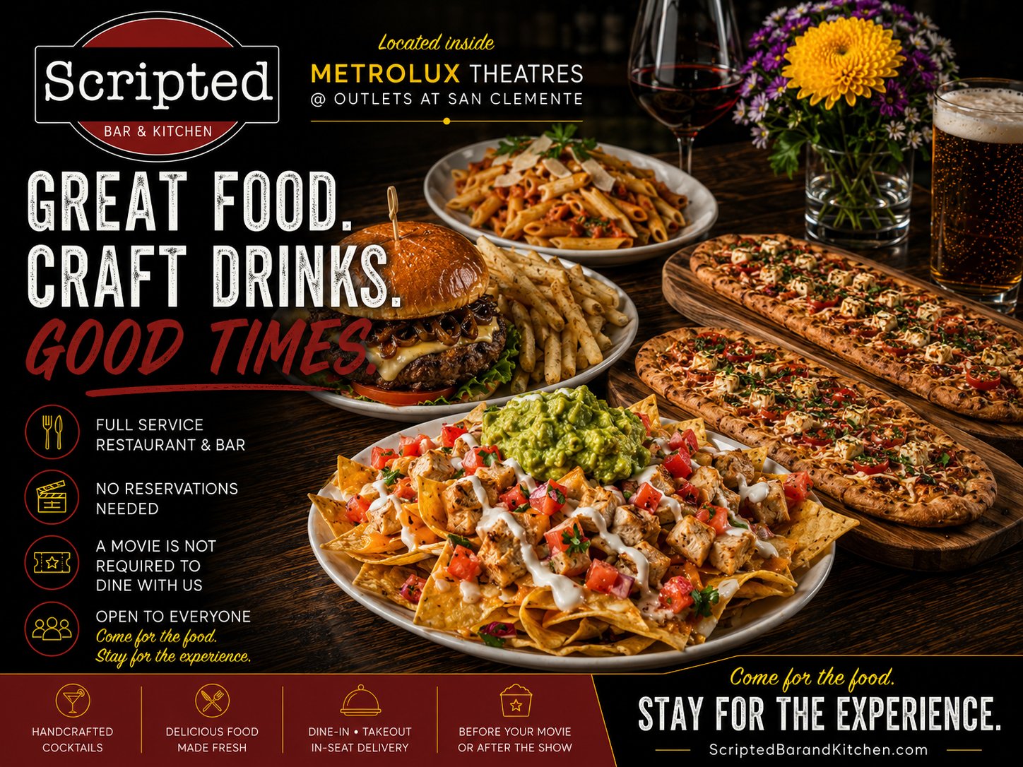 Scripted Bar & Kitchen