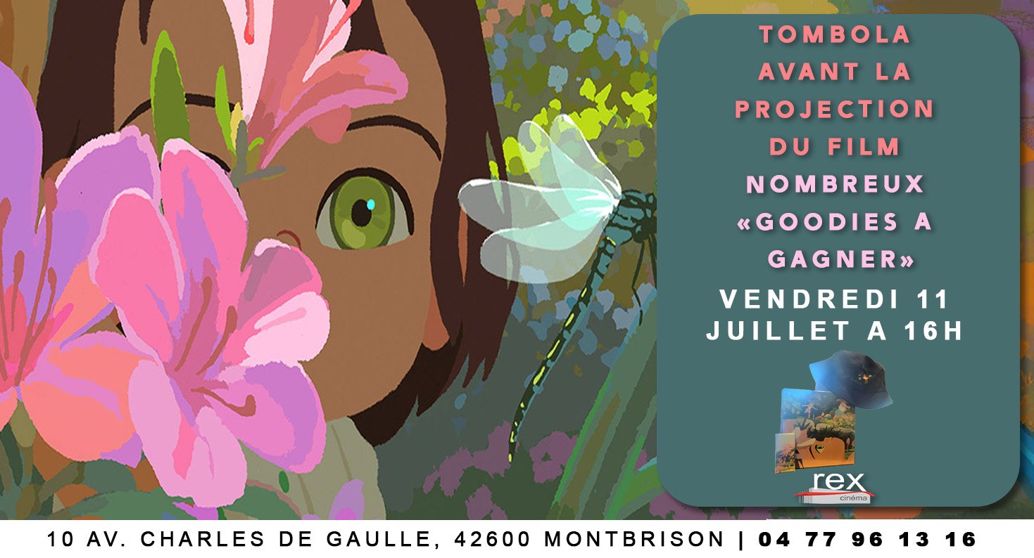 Tombola spéciale "Amélie et la métaphysique des tubes" le vendredi 11 juillet 2025 à 16 h