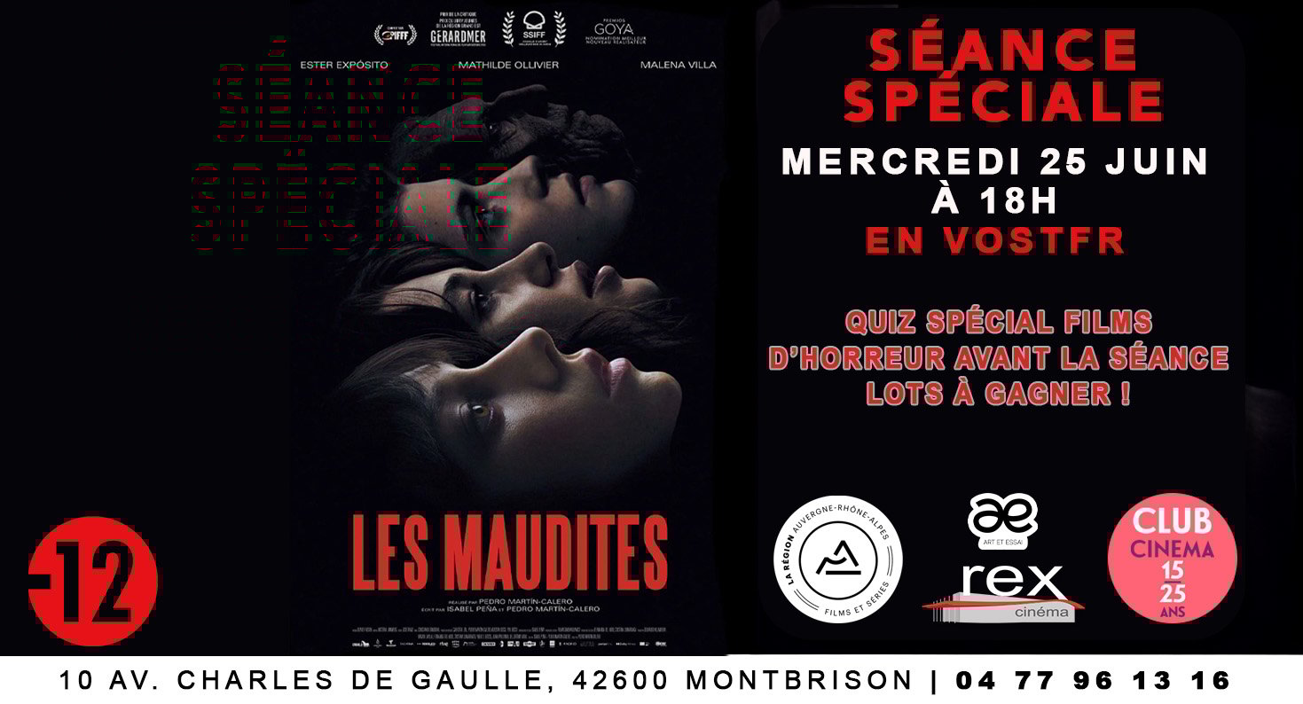 Séance spéciale "LES MAUDITES" suivi d'un quiz films d'horreur