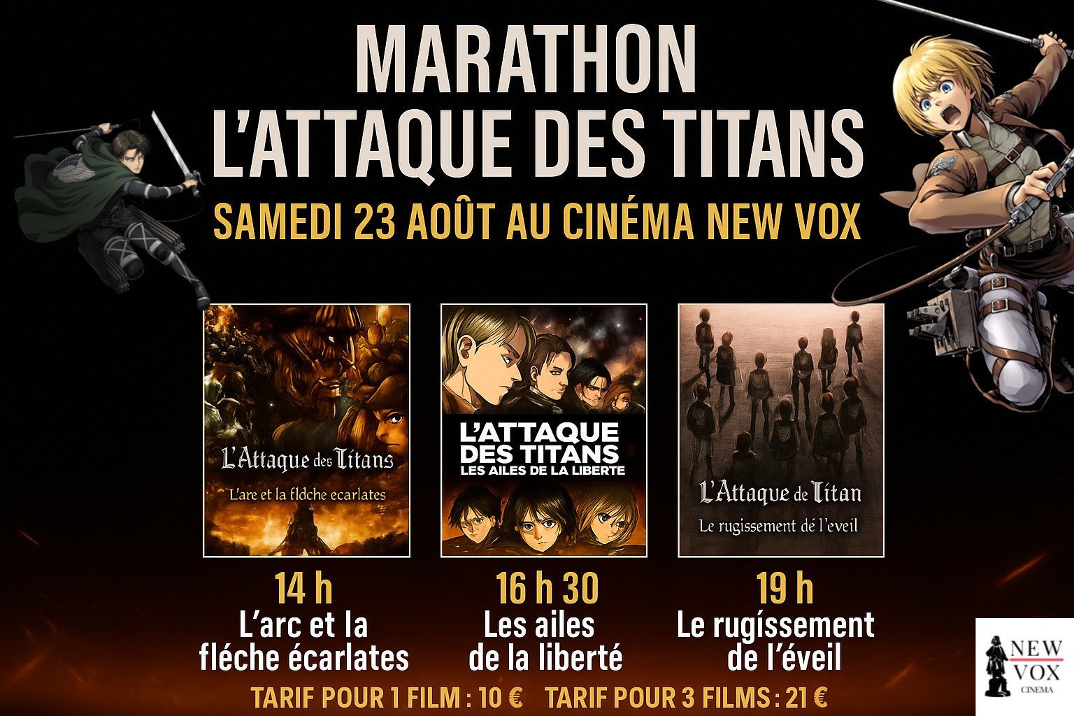 Marathon 'L'attaque des Titans'