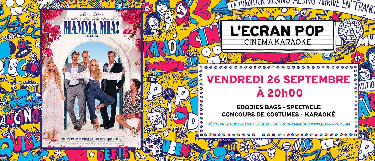 L'Écran Pop : Cinéma Karaoké Mamma Mia!