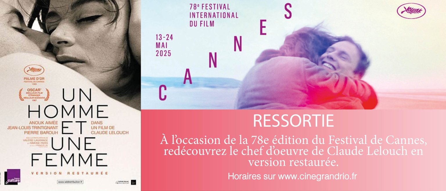 Ressortie Un homme et une femme