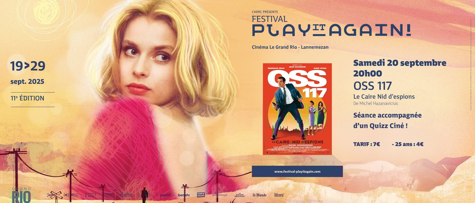 Festival Play It Again : OSS 117, le Caire nid d'espions