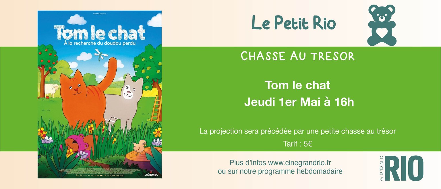 Petit Rio : Tom le chat, à la recherche du doudou perdu 