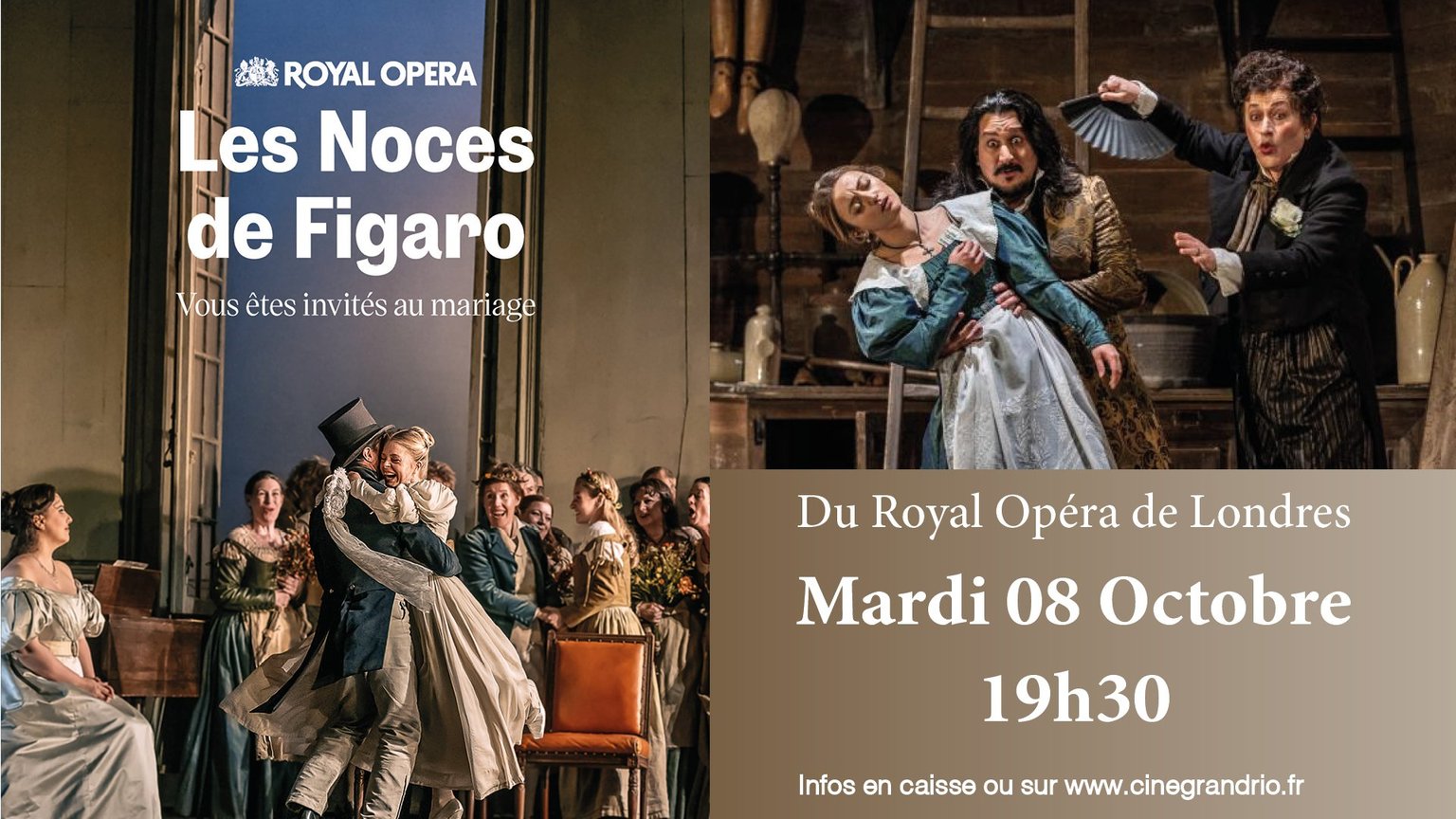 Opéra : Les Noces de Figaro