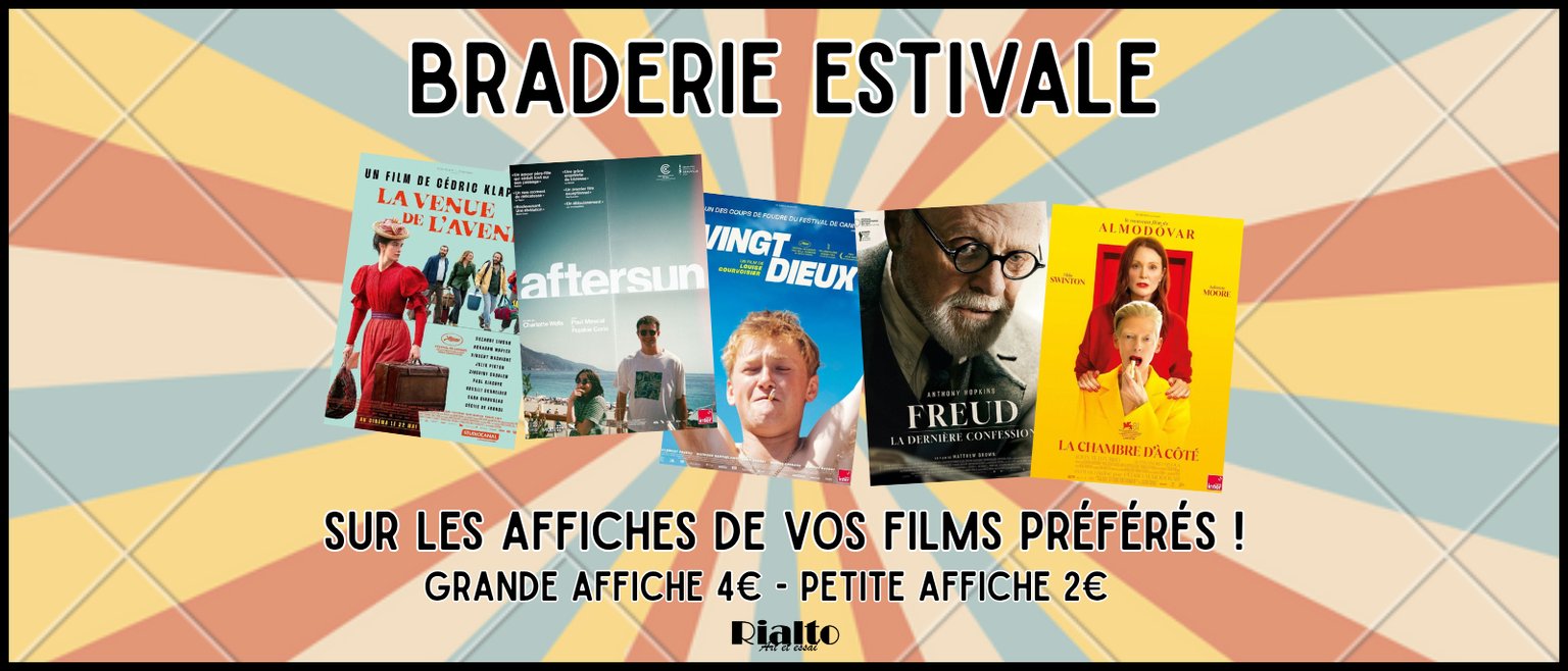 Braderie d'affiches