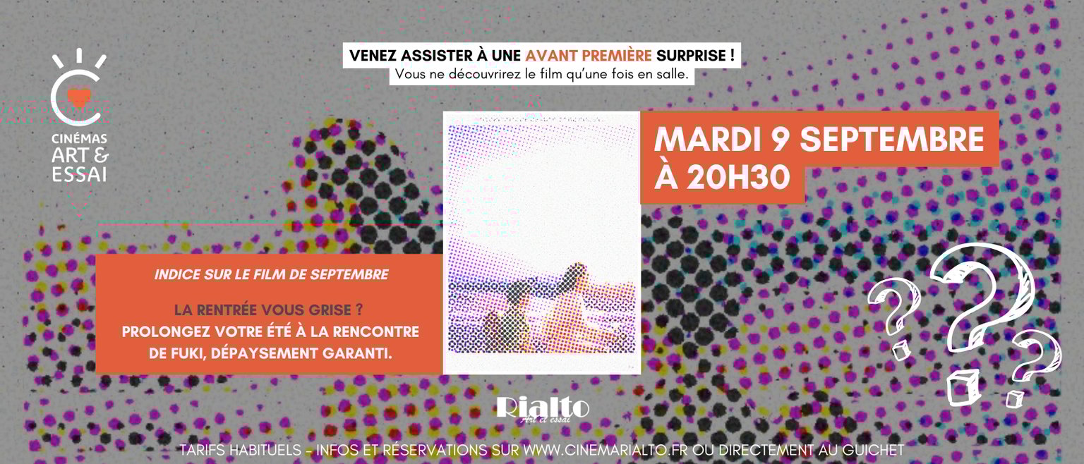 Séance Surprise - Coup de coeur Afcae Septembre