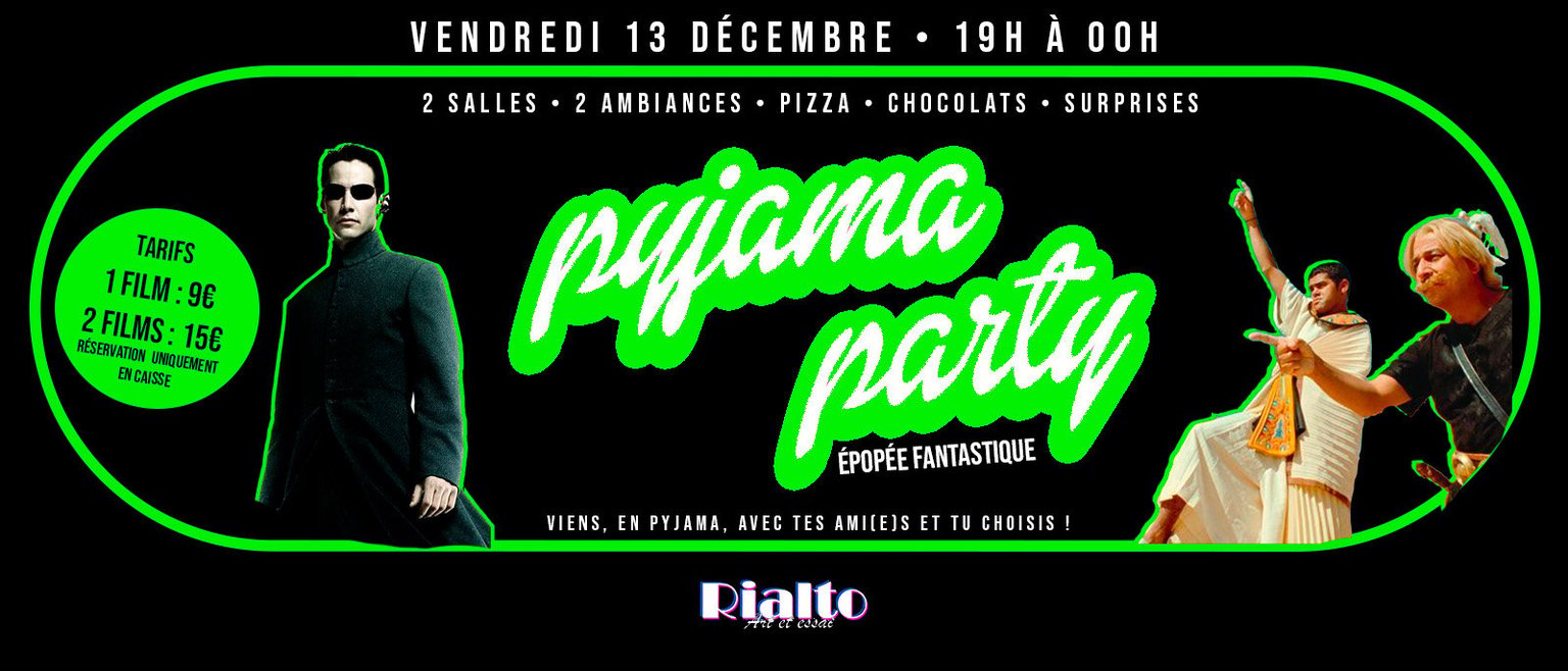 La Pyjama Party : Salle épopée fantastique