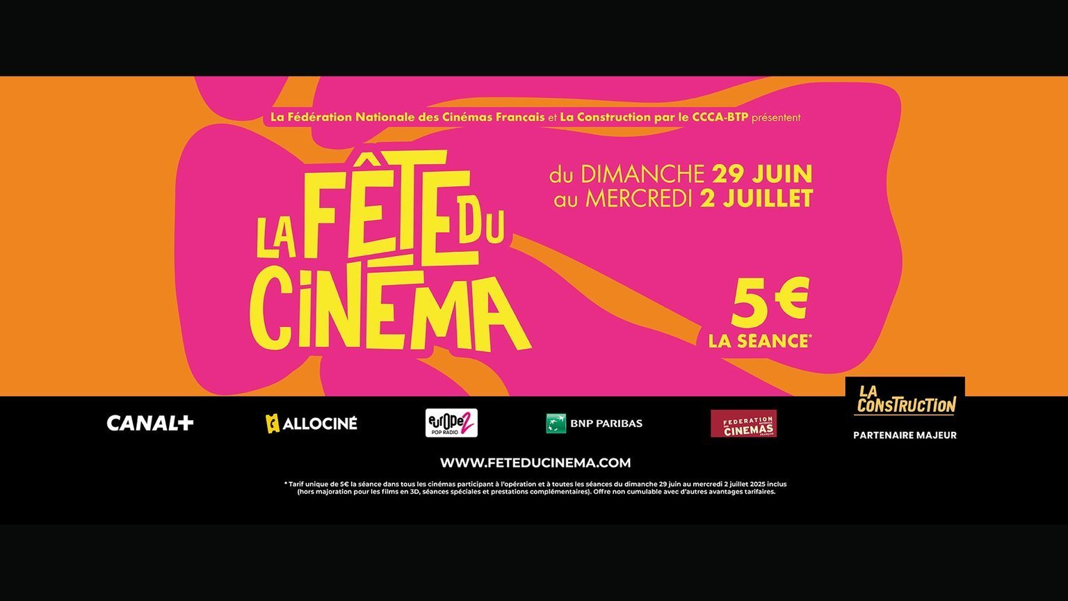 Fête du Cinéma 2025