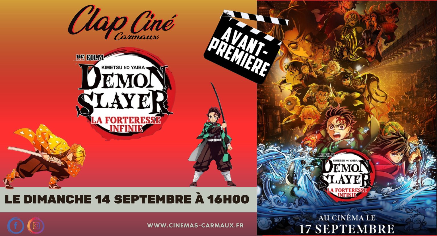 📣AVANT-PREMIÈRE de "DEMON SLAYER? LA FORTERESSE INFINIE" 📣