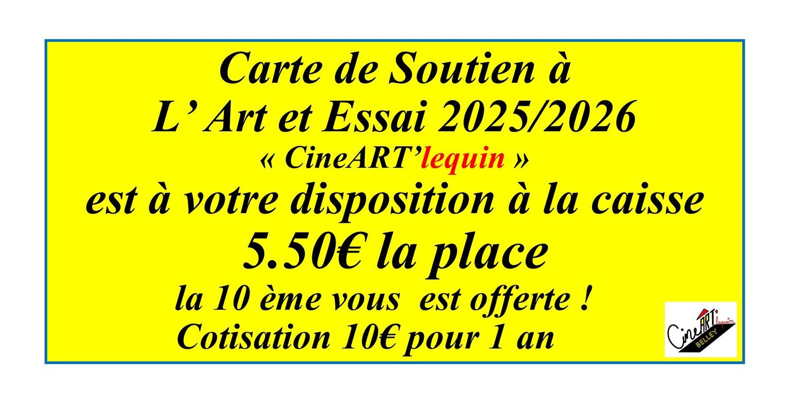 CARTE ART & ESSAI 2025 /2026