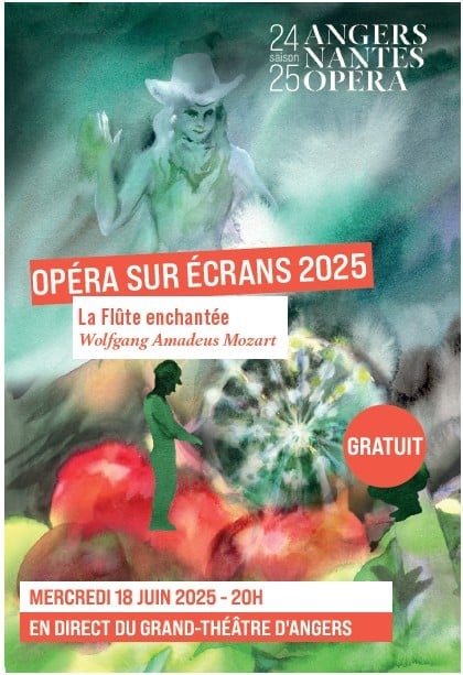 OPERA SUR ECRANS " LA FLÛTE ENCHANTEE " de Mozart
