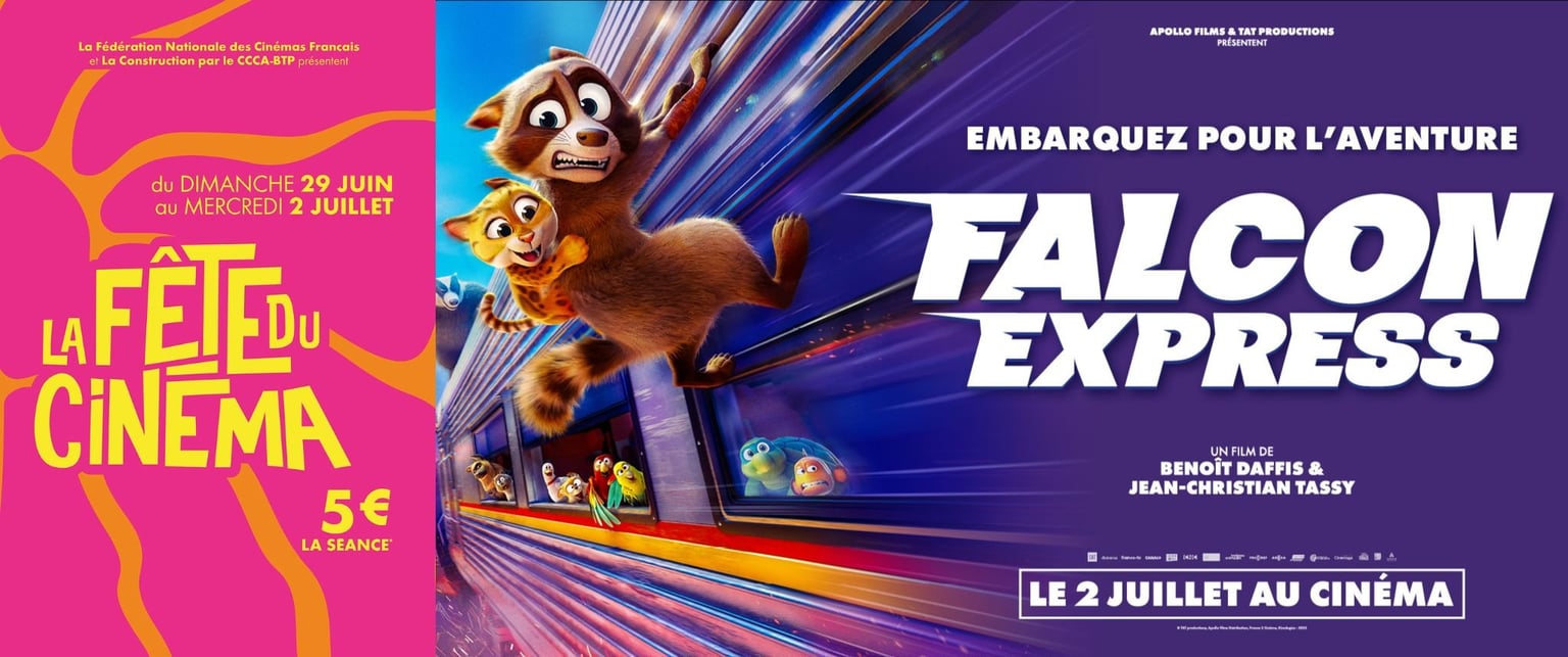 Avant-première - 🦊 Falcon Express - 5€ la séance