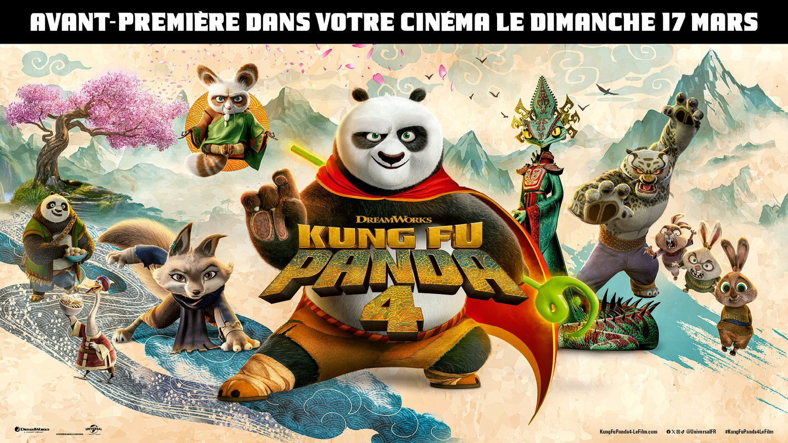 Avant-première -  Kung fu Panda 4