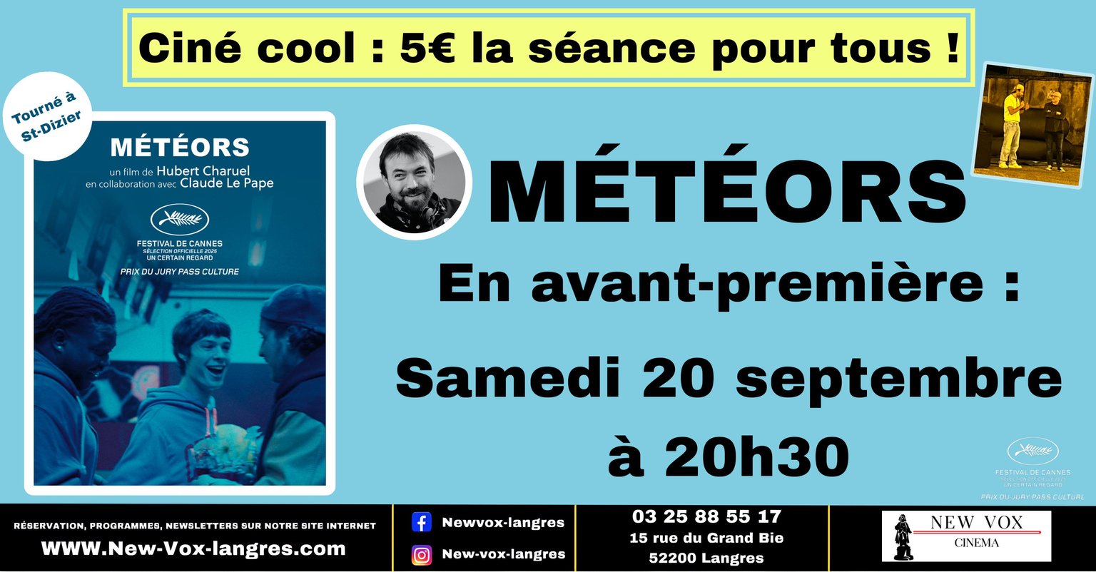 Avant-première 'Météors' 