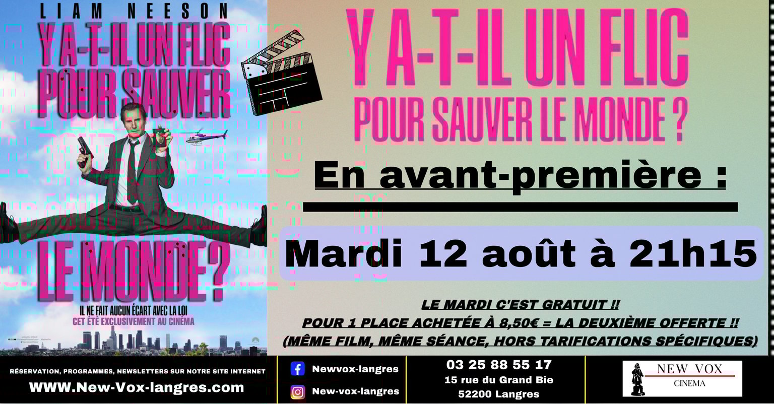 Avant-première 'Y a t-il un flic pour sauver le monde ?'
