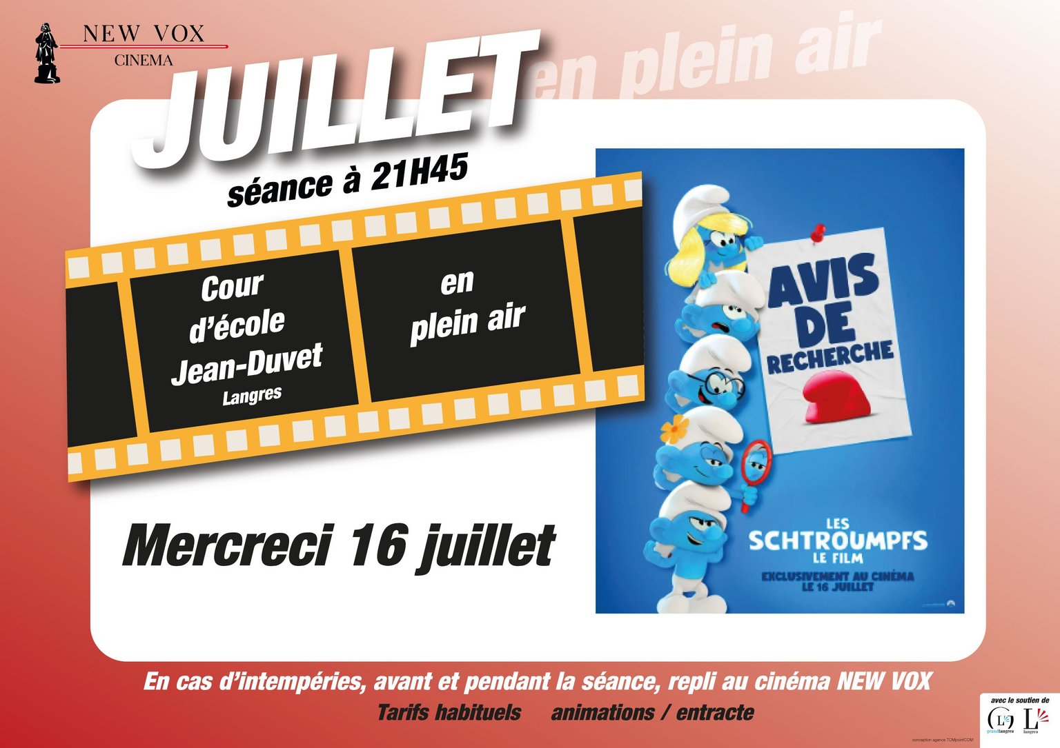 Ciné Plein Air 'Les Schtroumpfs' 
