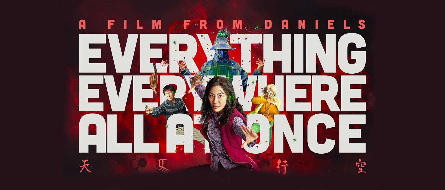 Everything Everywhere All At Once (Main Theatre 750 seats)  Starting Friday Everything Everywhere will be in the 47 seat Egyptian Theater