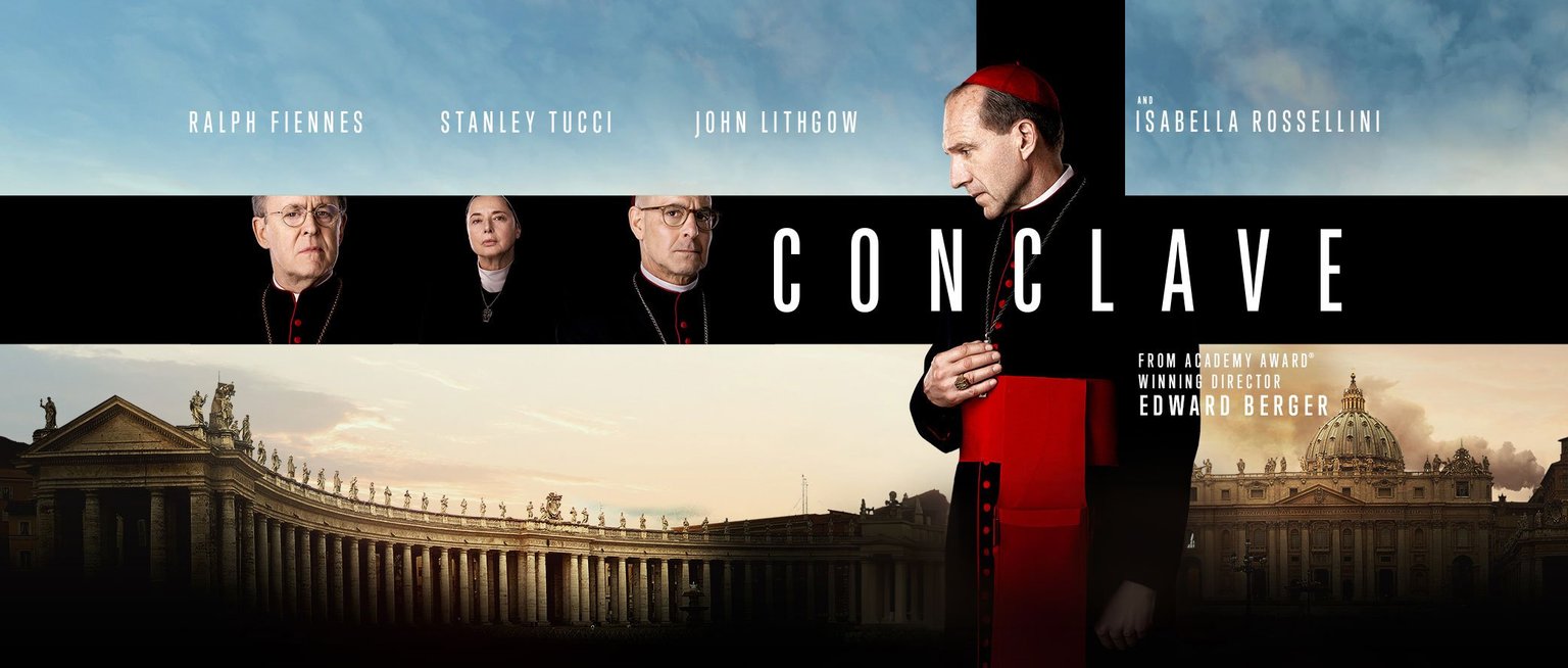 Conclave (showing in our HISTORIC 750-seat Grand Auditorium). 