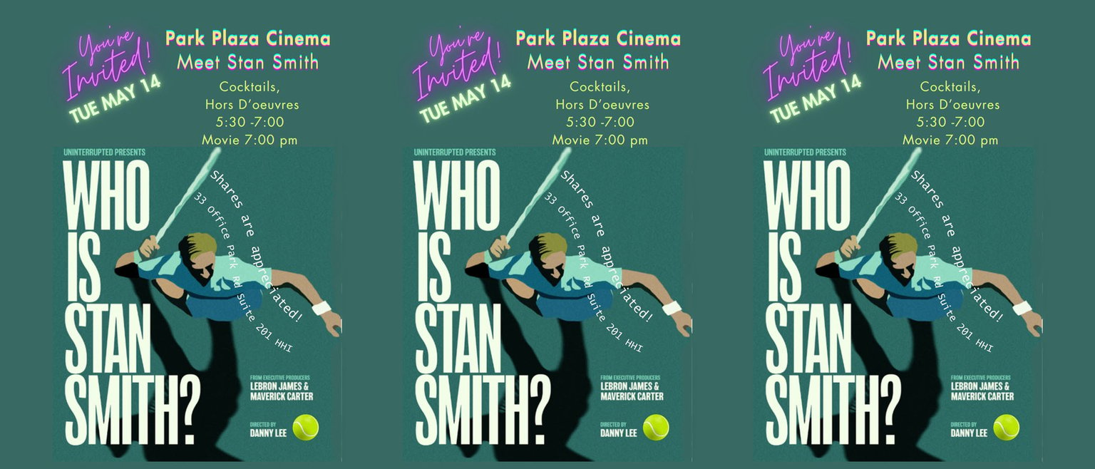 Who is Stan Smith? Movie Screening