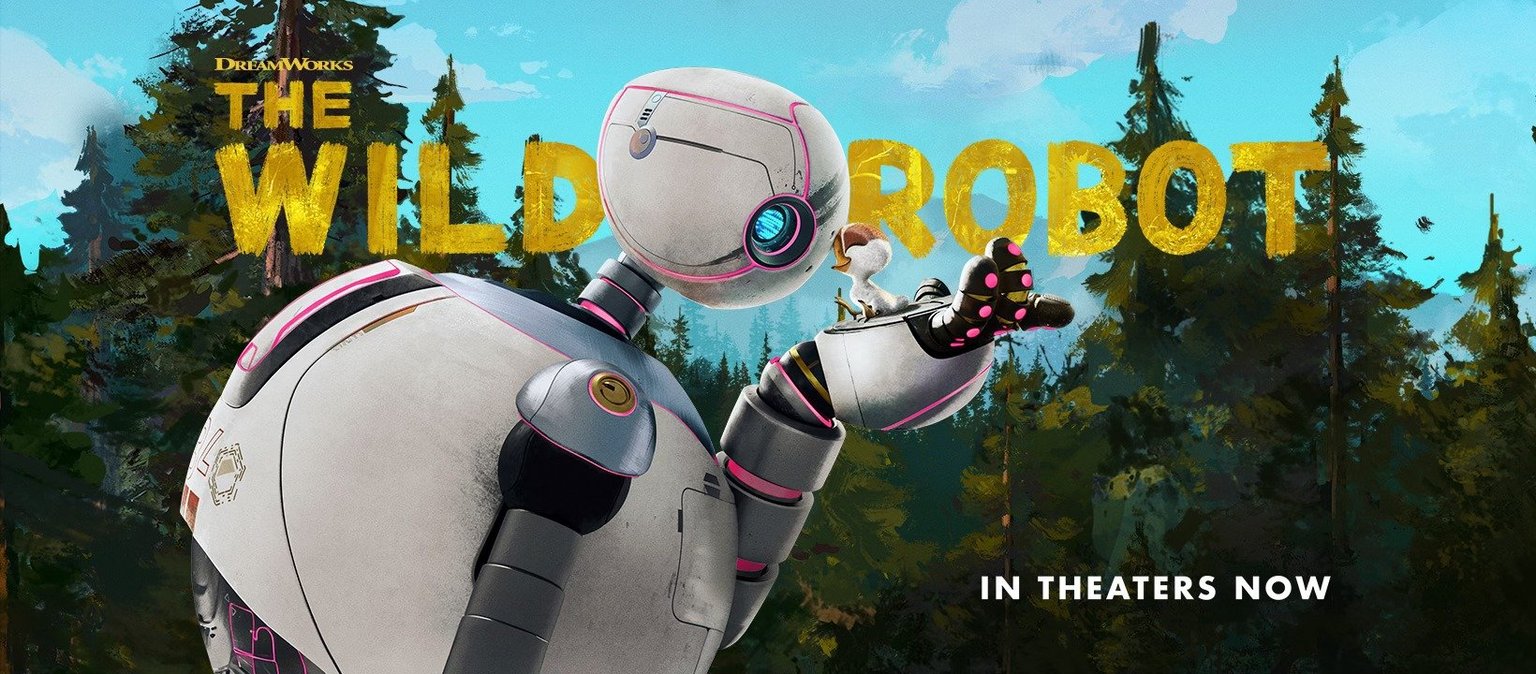 The Wild Robot (showing in our 47-seat Egyptian theatre)