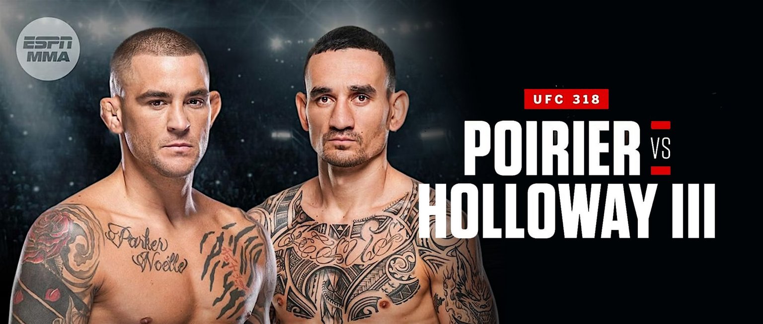 UFC 318: Holloway vs. Poirier 3