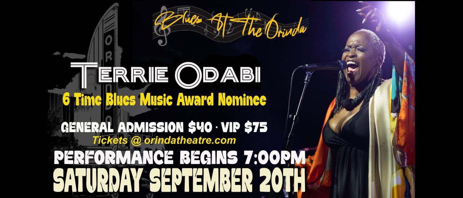 Blues at Orinda - Terrie Odabi