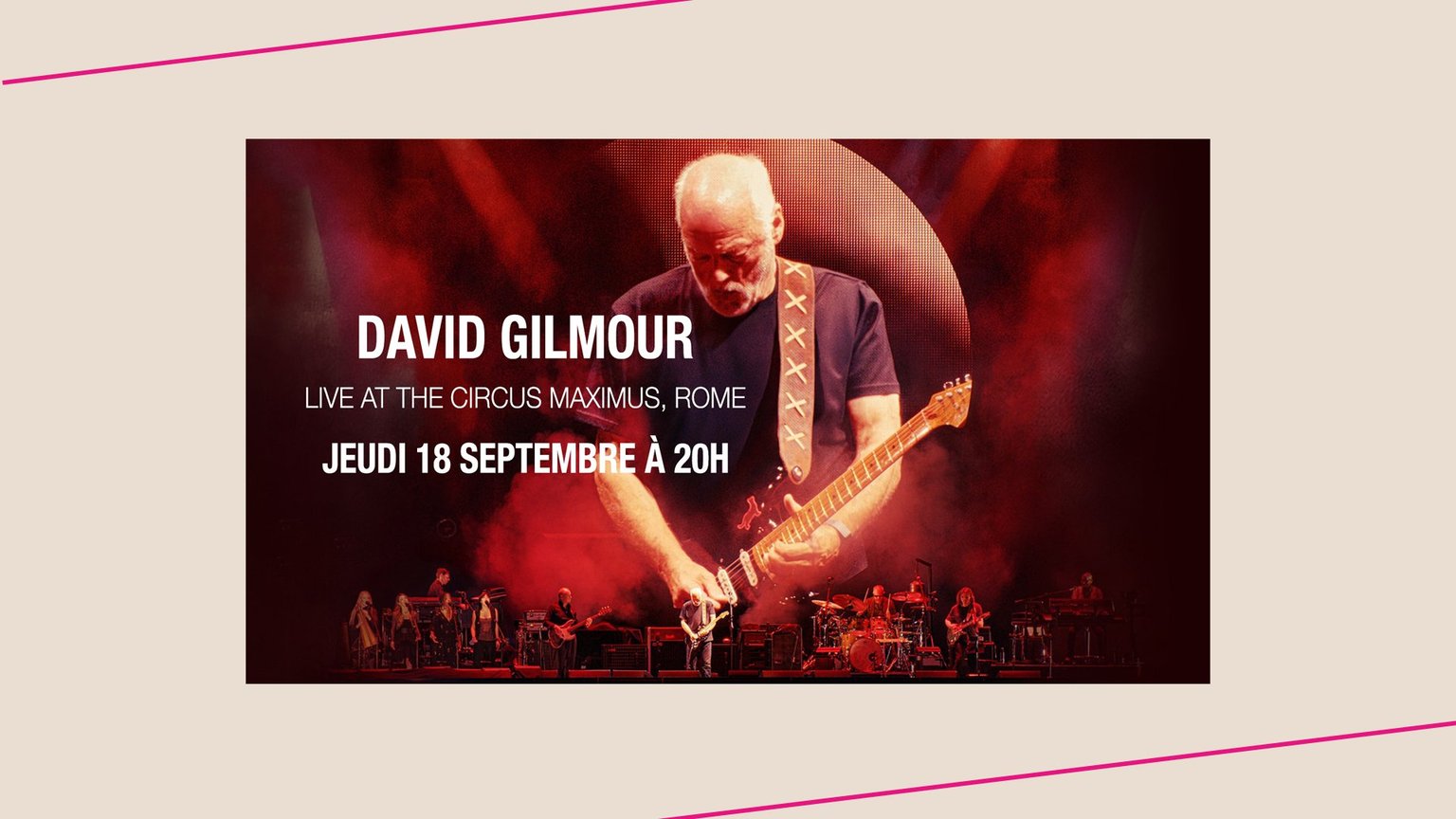 DAVID GILMOUR // LE CONCERT
